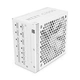 NZXT C1000 Gold ATX 3.1 - Alimentation entièrement modulaire et silencieuse pour jeux vidéo sur PC - 1000 watts - 80 PLUS Gold - Connecteur 12 V-2x6 - Condensateurs 100 % japonais - Blanc