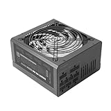 Tacens RADIX VII AG 800, Alimentation Full Modulaire 800W ATX, 10 Ans Garantie, 80Plus Silver, +87% D'Efficacité, Ventilateur FDB 140mm avec Technologie AI-RPM, Condensateurs Japonais 105º, Noir