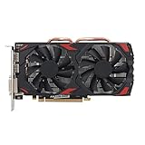 Cartes Graphiques AMD RX580, Jeu 8 Go DDR5, 256 Bits, Carte Graphique Vidéo PC, PCI Express 3.0 avec Double Ventilateur, Interface Multimédia HD, Ports DVI, Ports DP (580 8G D5)