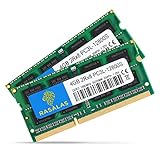 Rasalas 8GB Kit (2x4GB) PC3-12800 DDR3L 1600MHz SODIMM, 4GB DDR3 1600 2Rx8 PC3L-12800S 1.35V 204-Pin CL11 Dual Rank Laptop RAM Memory