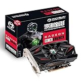 MAXSUN Cartes Graphiques AMD Radeon RX 550 4Go GDDR5 Carte Graphique ITX GPU 128 Bits DirectX 12 PCI Express X16 3.0 DVI-D Dual Link, HDMI, DisplayPort